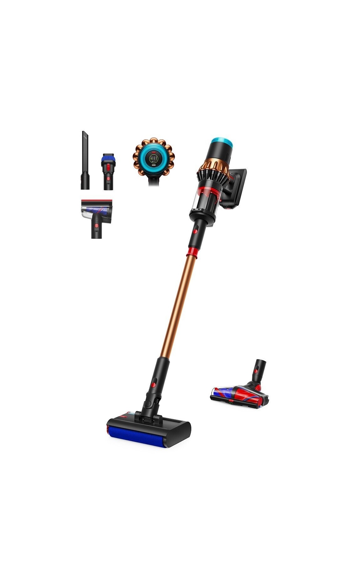 Akumulátorový vysavač Dyson V16 Piston Animal Submarine™ pro vytírání a vysávání.