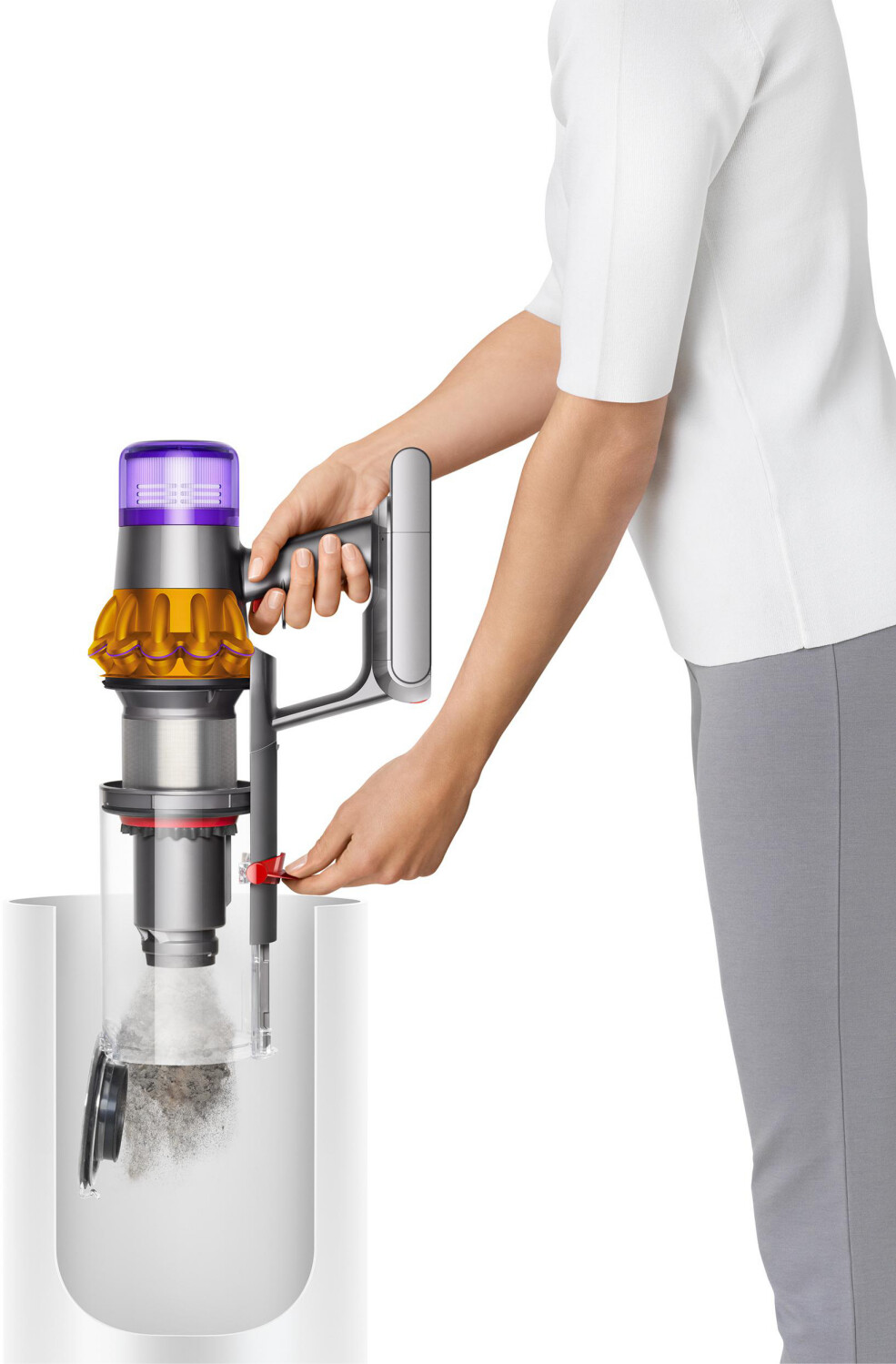 Vysavač Dyson V15™ Detect Absolute (Žlutá/Šedá) - Obrázek 4